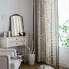 1pc Creatieve Katoen Linnen Gedrukt Tassel Gordijn Bohemien Slaapkamer Keuken Raamhuis Levert Drapes