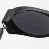 Klasyczne okulary przeciwsłoneczne Mężczyźni marki Projektant Vintage Okulary przeciwsłoneczne dla mężczyzn Punk Oculos de Sol Gafas UV400