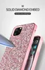 Custodie per cellulari con diamanti per iPhone 13 12 11 Pro Max Samsung A30 Note10 S10 Premium Bling 2 in 1 Custodie glitterate di lusso con pacchetto Opp 2022