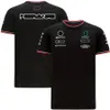 2021 여름 시즌 F1 포뮬러 ONE RACING SHORT-SLEEVED 티셔츠 스포츠 라운드 넥 티와 동일한 커스터마이징