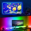 Lumières de secours USB rétro-éclairage LED éclairage Bluetooth Flexible RGB télécommande TV rétro-éclairage intelligent IR musique Streifen Lichter