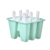 Ice Popsicle Mold Silicone Frozen Popsicle-mold Tool Ice-Cream Maker Mold Box Tray