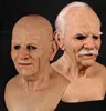 Un'altra maschera vecchia realistica anziana anziana di methe maschera rughe maschera in lattice maschera per la testa piena per la festa di Halloween decorazioni realistiche