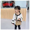 Designer crianças bolsas de luxo meninas bolsa moda flor impressa pu mini carteira mensageiro sacos crianças acessórios um ombro b5682554