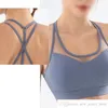 Propre Sous-vêtements de yoga de Yoga pour femmes avec tampon de poitrine Soutien-gorge Nouvelle beauté Retour Bra Bra Chemisier occasionnel Vest de sports de plein air