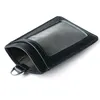 Card Holders Fashion 100% Cowhide Leather Bank Bus ID Identity Sleeve School Student Office Name Tag