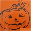 Outras festa festivas fornecem o tema do halloween decoração de halloween decoração de 12 polegadas de 12 polegadas Balões de abóbora Spider Ballons Bolas infláveis ​​felizes B