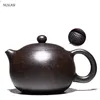 Yixing Tea Pot Boutique Lila Clay Xishi Tekanna Malm Skönhet Kettle Master Handgjorda Teaware Tea Ceremony 188 Ball Hole Filter 210621