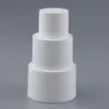 Paquete de 5 frascos de plástico recargables de alta gama, recipientes vacíos para crema facial y mantequilla corporal para botellas de almacenamiento de viaje 1678