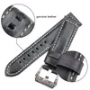 Cowhide Watch Strap Armband 20mm 22mm 24mm 26mm 4Color Women Men äkta läder Watchbands Clock Accessories1912