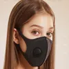 Designer Party Stofdicht Comfortabel Zwart Half Gezichtsdeksel Masker Met Wasbaar Herbruikbaar Sportfilter