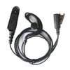 G casque micro ptt à oreilles souples pour radio portable motorola en deux sens gp328 gp338 gp340 gp360 ht750 ht1250