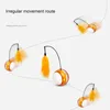 Cat Toys Automatic Toy 360 Rotating Interactive Battery Powered Feather For Indoor Cats Hunting Exercise