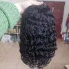 Brazilian Curly Human Hair U Part Wigs Glueless 150% Natural Color Middle U Shape Short Bob Wig