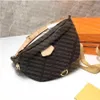 Bolsas de cintura de moda para bolsos de bolsos para mujeres correas de cuero genuinas bumbag por 282t