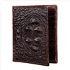 Leather Crocodile Mens Wallet Casual Skin Male Purse Vintage High Quality Portfolio for Men Designer Cuzdan5327828