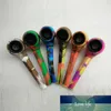 Silicone pipe pipe with metal glass portable silicone pipe tobacco smoking pipes for smoking Factory price expert design Quality Latest Style