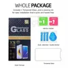 Clear Tempered Glass Phone Screen Protector Film för iPhone15 14 13 12 Mini 11 Pro XS Max Samsung S21 A32-5G LG STYLO 6 HUAWEI P40 Individuellt paket
