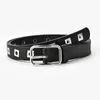 Belts Square Rivet Eyelet Pin Buckle Belt Teen Student Punk Style For Jeans Fashion Casual P238
