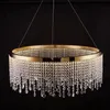 Postmodern luxury crystal chandelier living rooms high-end Nordic bedroom dining room simple atmospheric lamps decorative lights