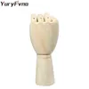 YuryFvna 2 pcs 5.5 Inch Wooden Human Mannequin 7 Drawing Manikin Hand Artist Model for Sketch 211101