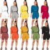 Femmes marque Survêtements vêtements d'été en cours d'exécution élégant lettre sweat shorts sportswear pull à capuche crop top leggings tenues vêtements d'extérieur body 04524