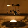 Candle Holders Nordic Light Luxury Style Romantic Rotating Candlestick Table Props Decoration Ornaments Dinner Candlelight Home L6d1