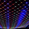 1.5x1.5m 3x2 m 6x4 m LED Net Mesh Peri Dize Işık Garland Pencere Perde Noel Işıkları Düğün Parti Tatil Aydınlatma