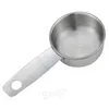 Roestvrijstalen meetlepel Keuken Bakken Gereedschap Koffiebonen Metende Scoop Bake Cake Brood Meet Lepels met Hanging Gat BH6072 TQQ