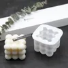 100pcs Diy Candles Mould Soy Wax Arts and Crafts Mold Aromatherapy Plaster 3d Silicone Hand-made Aroma Soap