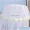 Nursery Baby, Kids MaternityElegant Ronde Dome Wieg Kant Vloer Type Mosquito Netto Bed Luifel Beddengoed Netting Infant Baby Tent Drop Levering