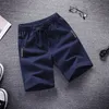 KKSKY Running Shorts Homme 100% Bawełna Szybkie Suche Mężczyźni Summer Casual Paski Krótkie spodnie Cienkie Bermuda Męskie Męskie 5xl 210714