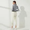 Wixra Womens Demin Calças com Sashes Streetwear Casual Cintura Alta Solta Denim Jeans botões Bolsos Femme Primavera Outono 211008