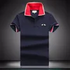 Herren-Poloshirt, Marke, Übergröße, Baumwoll-Poloshirt, Herren-Slim-Fit-Markenkleidung, schwarzes, einfarbiges Poloshirt