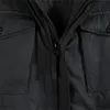 2021FW Mens Parkas Men Jacki Windbreaker ciepłe bluzy swobodne modne zimowe kurtka cienkie z kapturem średnie i długie płaszcze