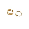 Punk Style Couple Rings Men and Women Open end Pairs Combination Fashion Personality Opening Index Finger Ring Set