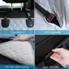 Dog Car Seat Covers Pet Carrier Waterproof Travel Mat Hammock Protection Pad With Zipper And Pocket Transport Device