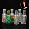 Funny Lighter Bottle Shaped Fashion Butane Gas Refillable Lighters Creative For Cigarette Home Decorative