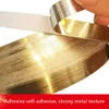 Gold Self Adhesive Tile Sticker waterproof wall gap sealing tape Strip Floor beauty seam stickers Home decoration Decals