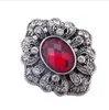 2021 mix Birçok Stilleri 18mm Metal Snap Düğmesi Charm Rhinestone Stilleri Düğme RIVCA Snaps Takı Noosa Düğme Ev Dekor