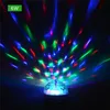 Effects 110pcs Disco Ball Light DJ E27 3W 6W 85265V Automatic Rotating Stage Lighting Effect RGB Bulb Lamp For Decoration2541343