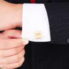 Cufflinks de ouro Jóias Camisa Cufflink para Mens Marca Moda Moda Link Noivo Noivo Botão Cuff Links AE590492000125