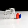 Adattatore per raccoglitore di cenere di vetro 14mm 18mm Accessori per fumatori maschio femmina con chiodo a cupola Reclaimer per bong d'acqua Dab Rigs