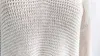Fitshinling поступление осени женские свитера и пуловеры V-шеи свободные выдолбленные вязаные одежды свитер сексуальный белый джемпер продажа вытащить 211018