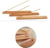 Home Decoration Incense Sticks Holder Bamboo Natural Plain Wood Incense-Stick Ash Catcher Burner-Holder Wooden Incense-Sticks Holders SN2873