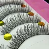 Falska ögonfransar 70 10 Par 3D Mink Lashes Natural Dramatic Volume Fake Makeup Eyelash Extension Silk1944375