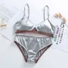 NXY Sexy SetSexy Smooth Cup Satijn BH en slipje Set Lete Draadloze ondergoed met gevoerde Frans voor meisjes Lingerie Dames 1127