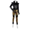 Cruella Devil Cosplay Costplay Płaszcz Spodnie Stroje Halloween Carnival Party Suit252L