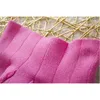 Marke Design Herbst Winter Gestrickte Kleinkind Mädchen Regenschirm Rock Baby A-linie Für Kinder Großhandel Rot Schwarz Rosa 210529