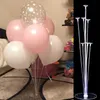 Supporto per palloncini in plastica Decorazioni per feste di compleanno per bambini Supporto per palloncini Festa di nozze per adulti Colonna per palloncini Decorazioni da tavolo Y0730